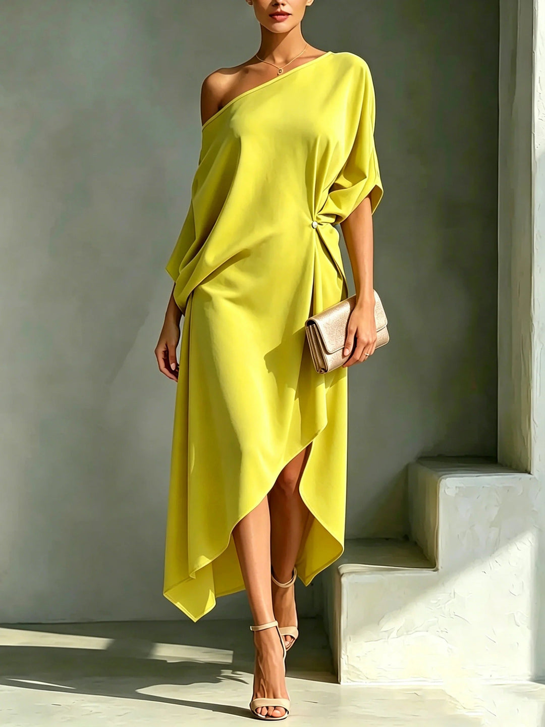 Bella | Elegant Asymmetrical Dress