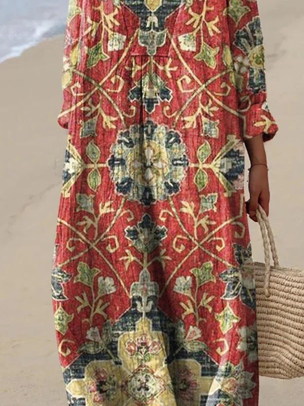 Felina | Airy Spring Dress with Long Sleeves