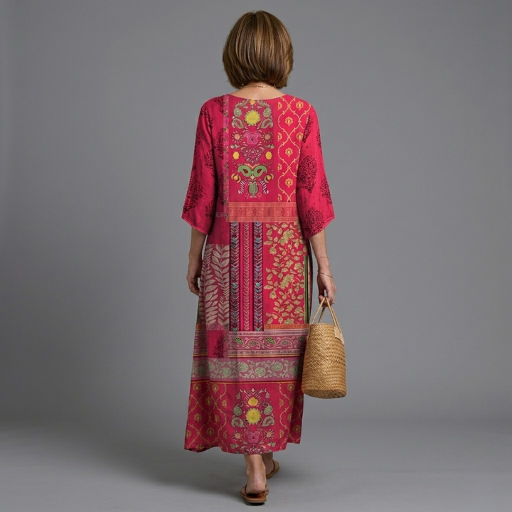 Cheryl | Long Bohemian Dress