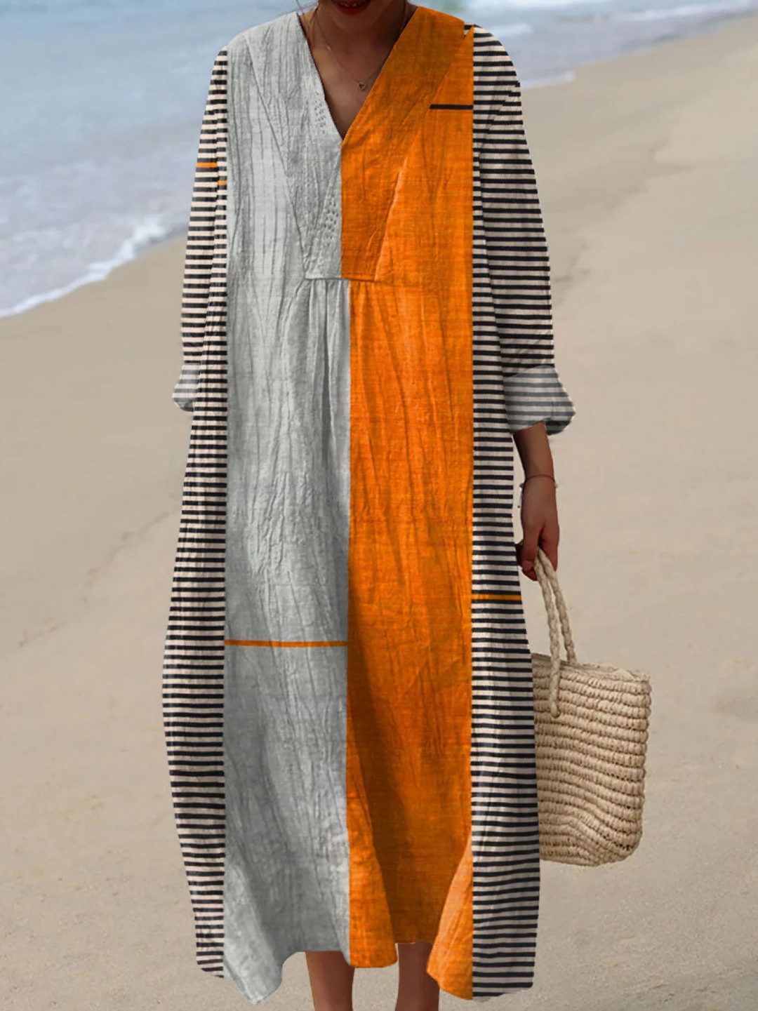 Oriana | Airy Spring Dress with Long Sleeves