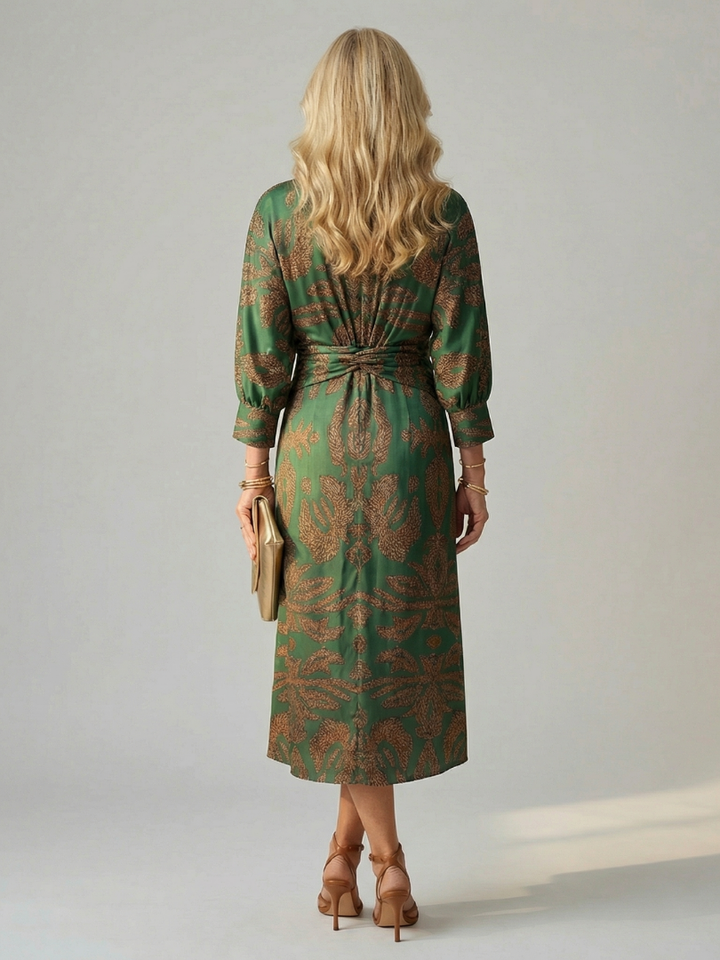 Jill | midi wrap dress