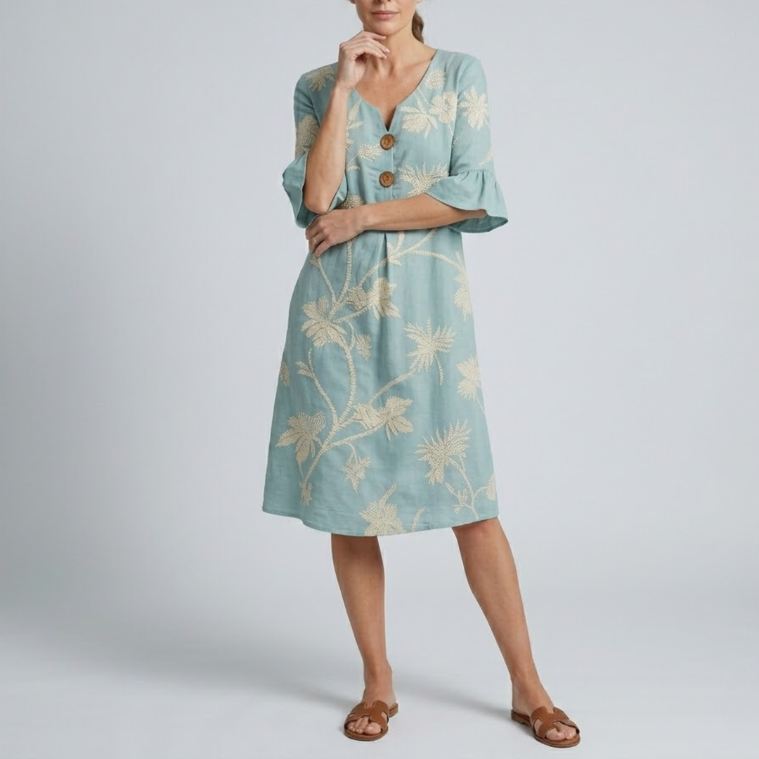 Avery | Casual Dress With Floral Print