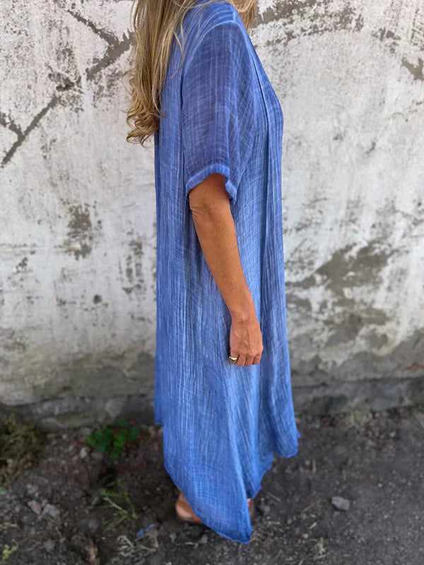 Marisol | Flowy Maxi Dress with V-Neck