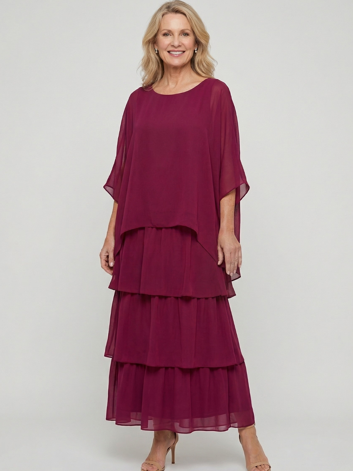 Elegant Flowing Maxi Dress