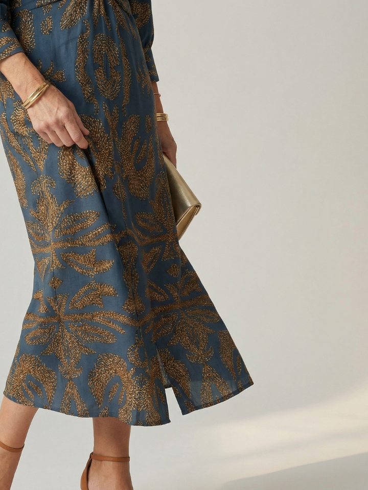 Jill | midi wrap dress