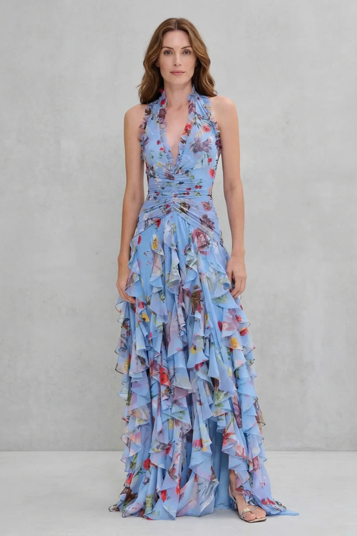 Stella | Halter Maxi Dress