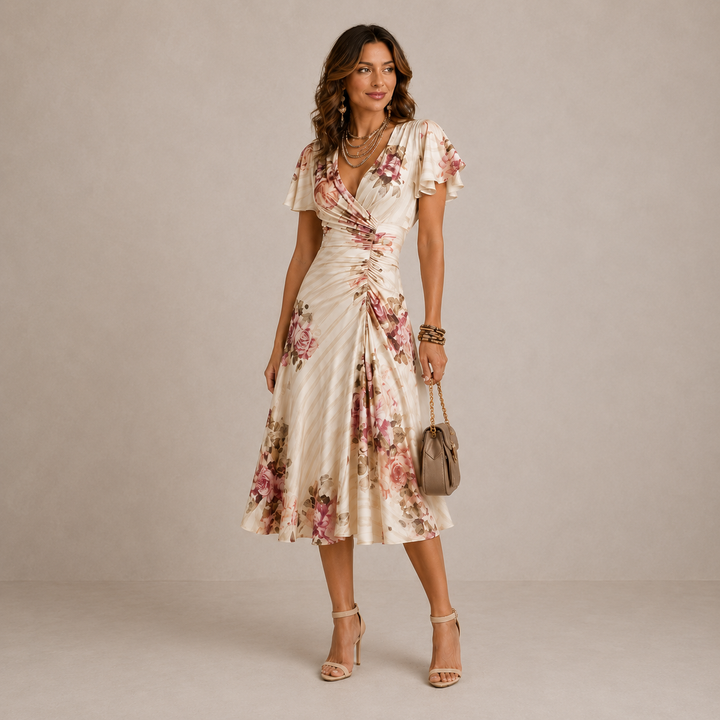 MARGARET | Floral Midi
