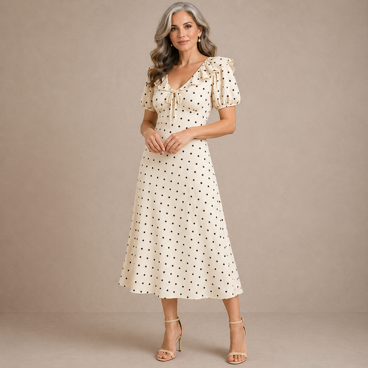 MIRELLA | Polka Dot Dress