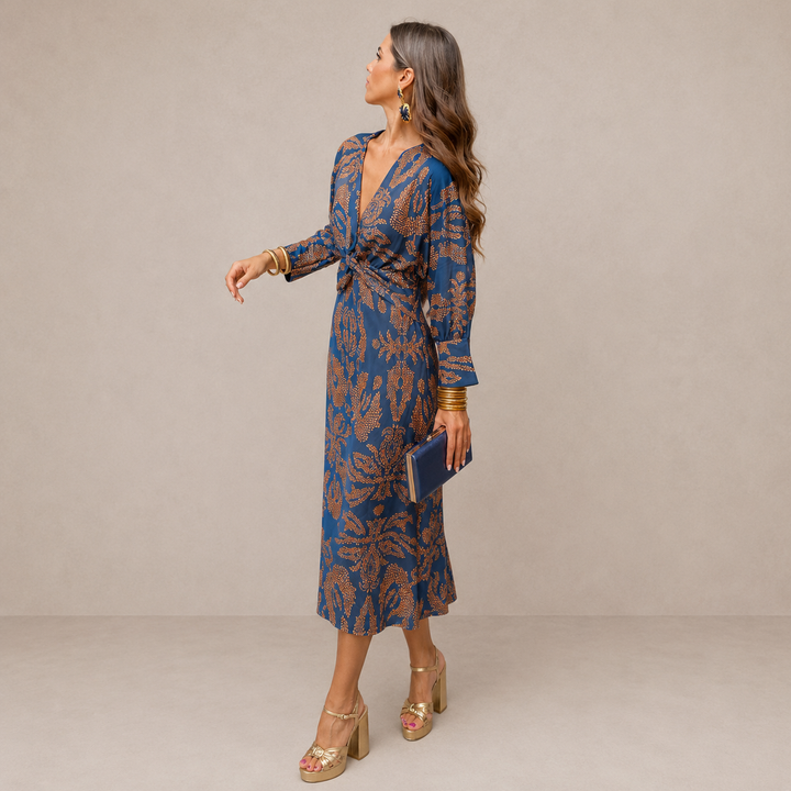 ELOWENA | Patterned midi