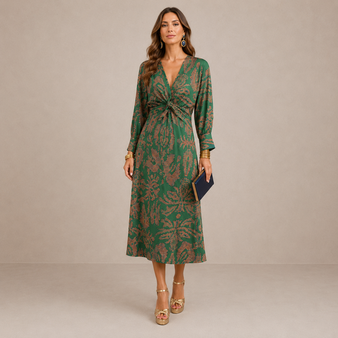 ELOWENA | Patterned midi