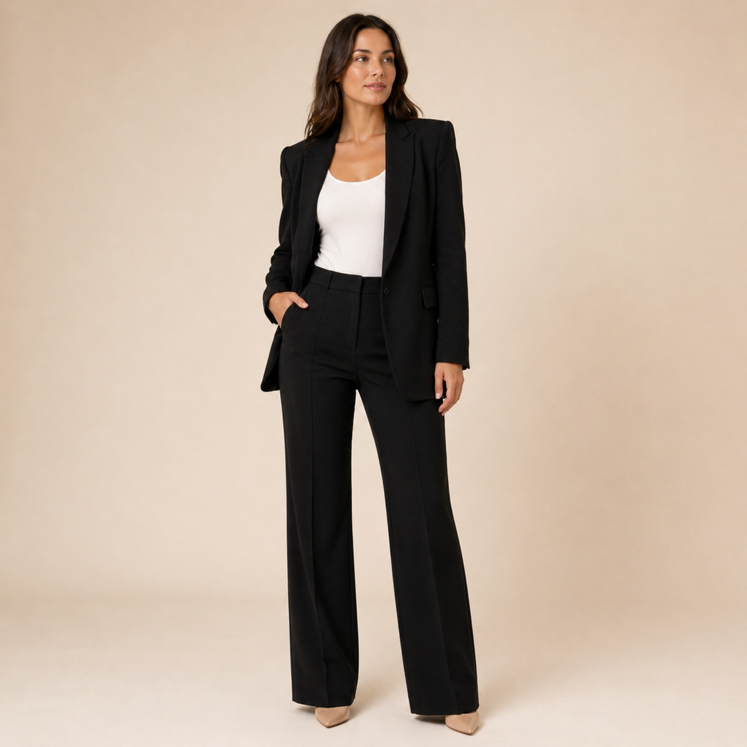 Samantha | Chic Flared Suit