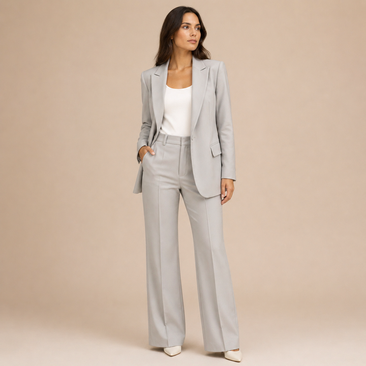 Samantha | Chic Flared Suit