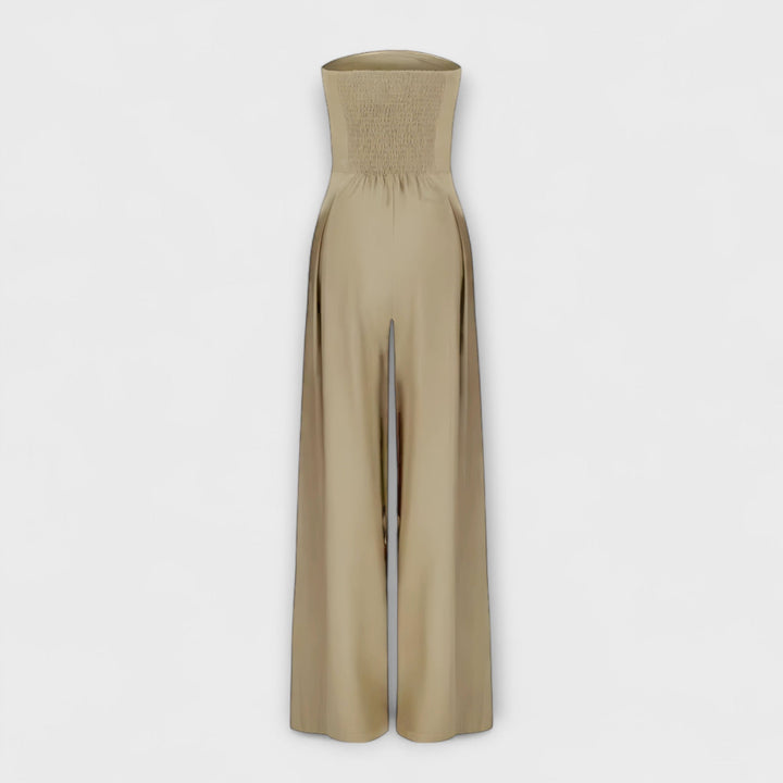 Kiora™ | Elegant Strapless Jumpsuit