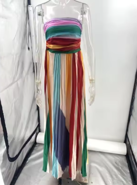 SLEEVELESS MAXI DRESS COLORS