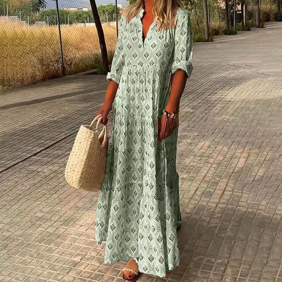 Misty | Maxi Boho Print