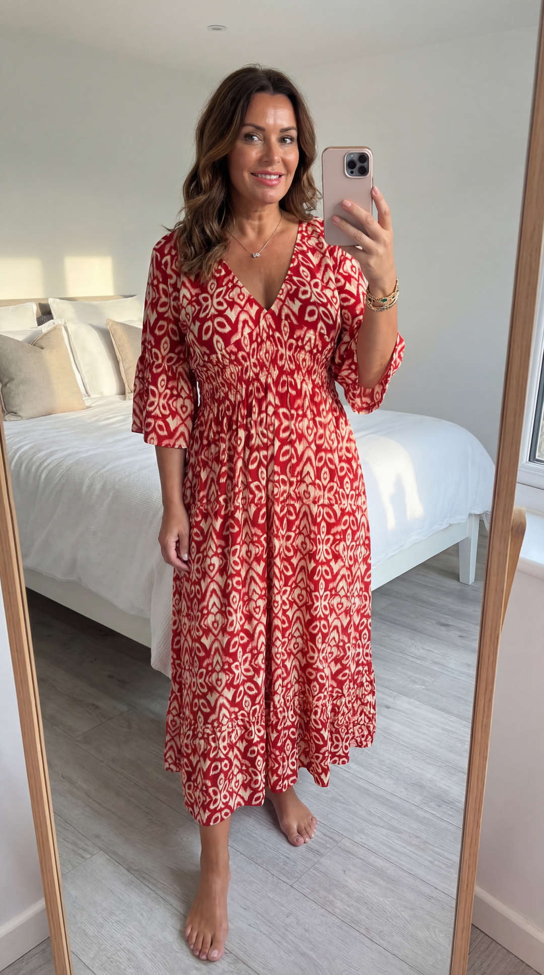 Chloe |  Bohemian Midi Dress