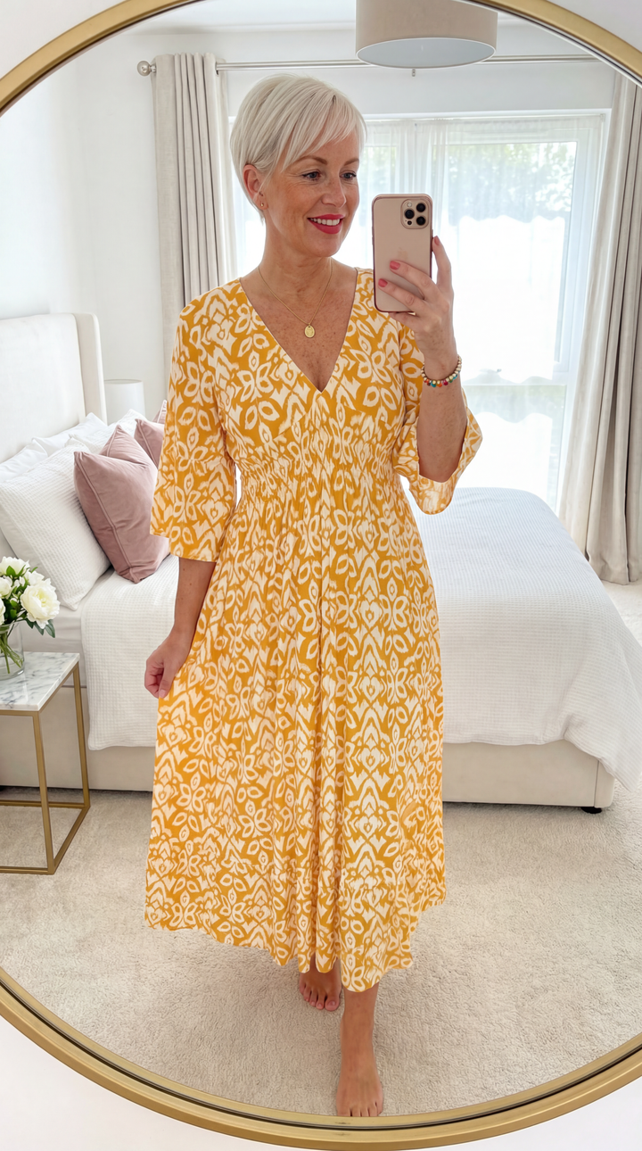 Chloe |  Bohemian Midi Dress