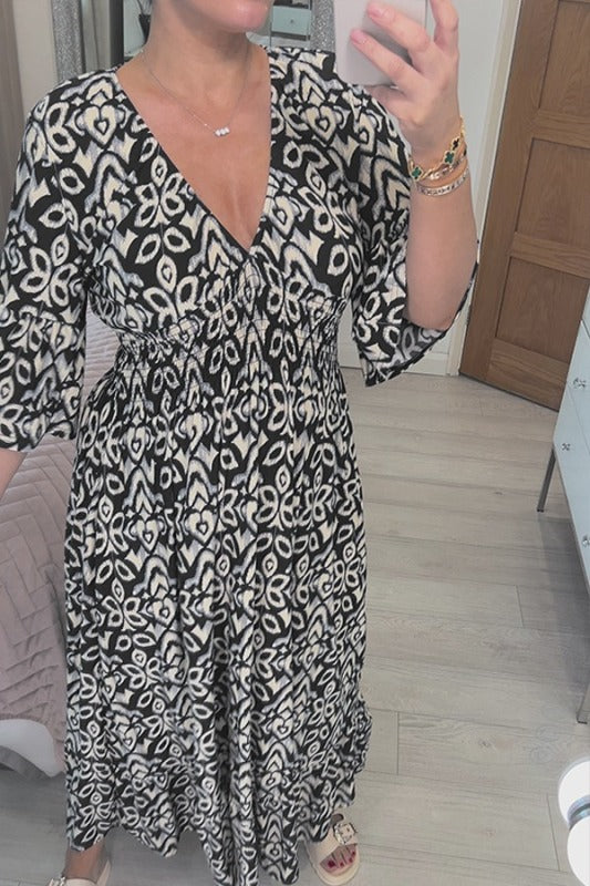 Chloe |  Bohemian Midi Dress