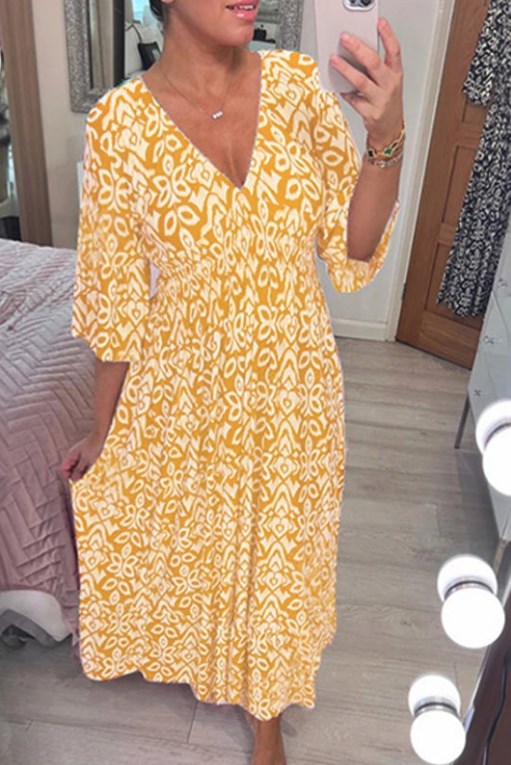 Chloe |  Bohemian Midi Dress