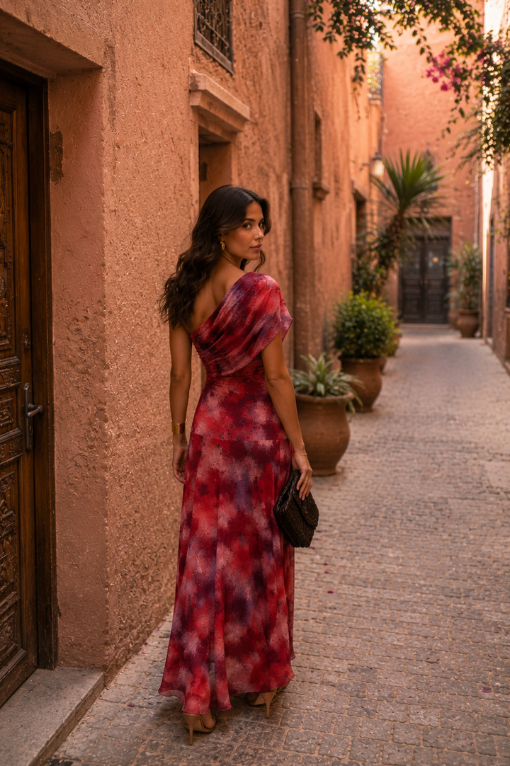 Toledo Dress in Red | LIMITED EDITION