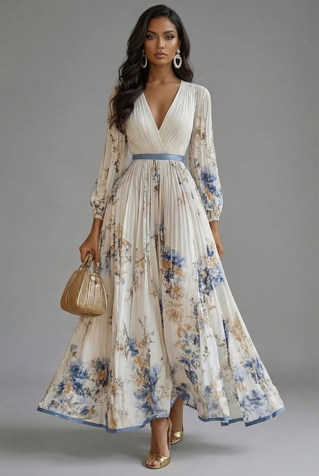 Kelly | Floral Maxi Dress