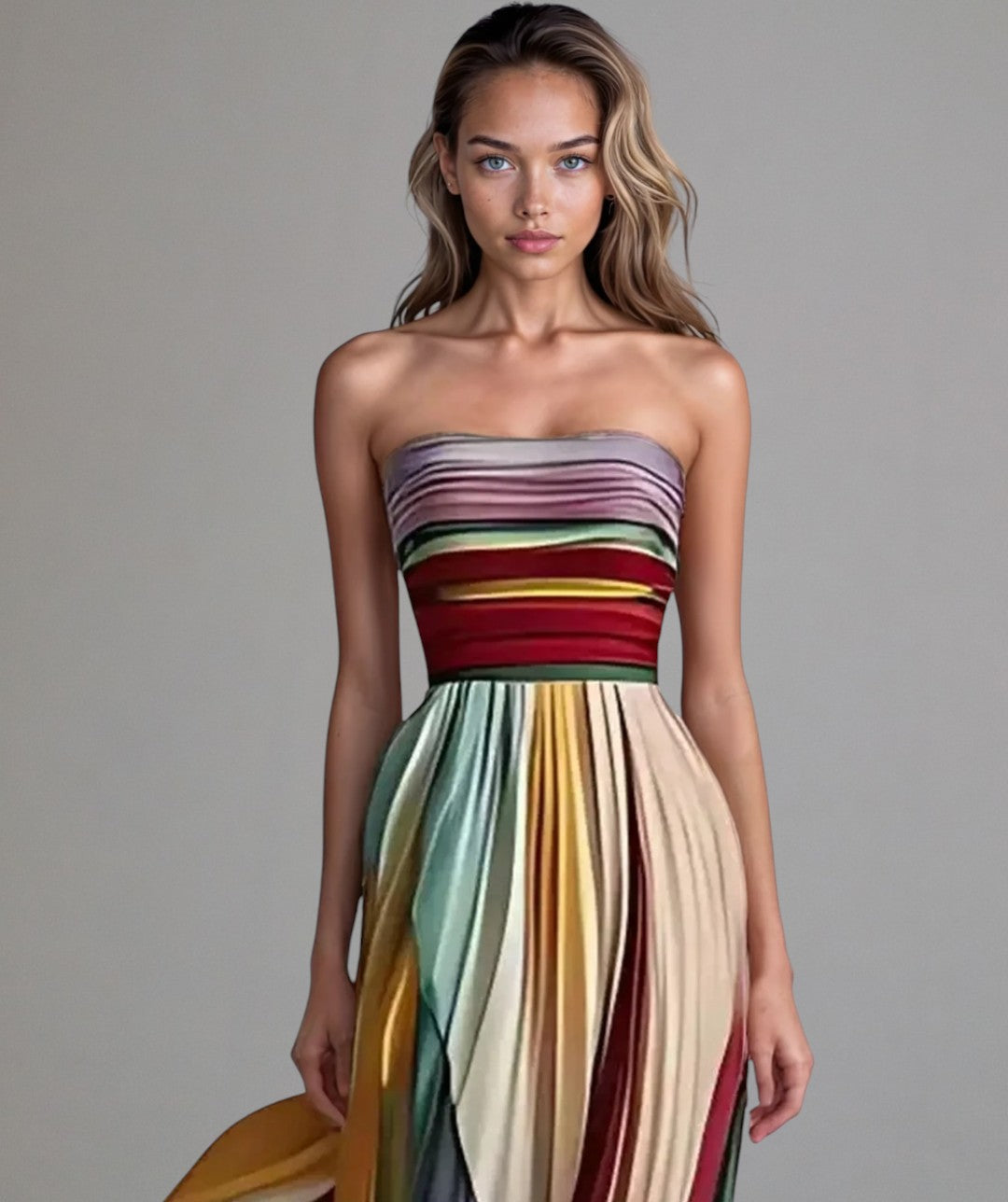 SLEEVELESS MAXI DRESS COLORS