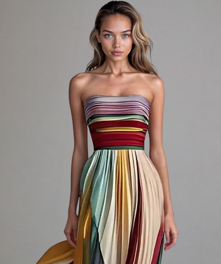 SLEEVELESS MAXI DRESS COLORS