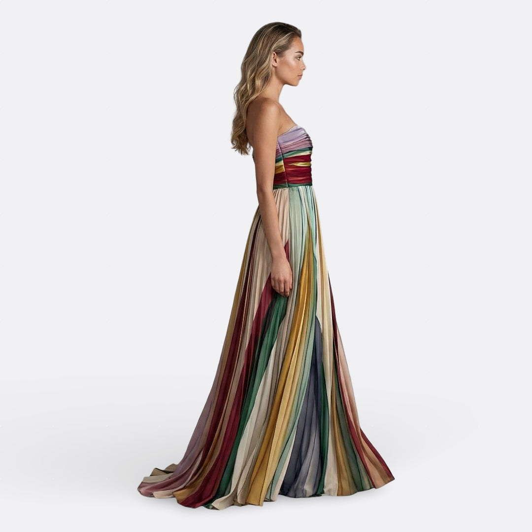Lydia - Strapless maxi dress