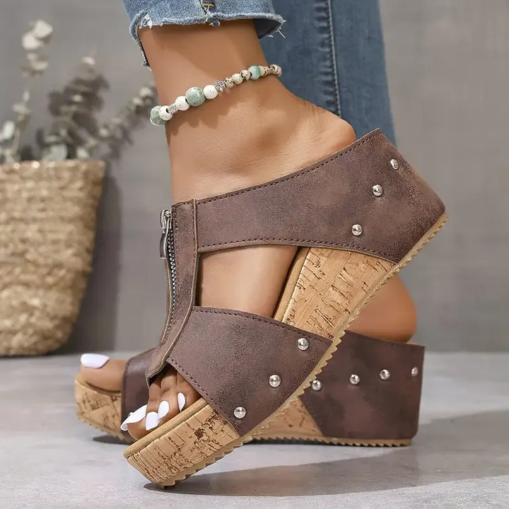 Piper™ | Chic Wedge Sandals