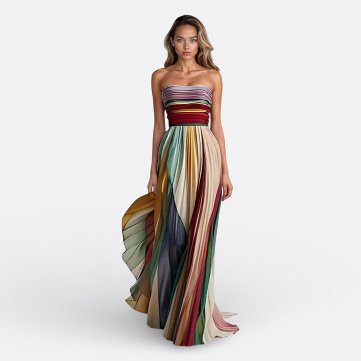 Lydia - Strapless maxi dress