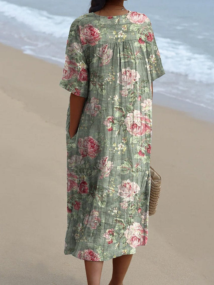 Briana  | Summer Breeze Print Dress