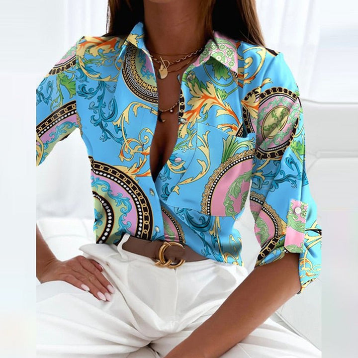 Cindy - Classic Collared Blouse